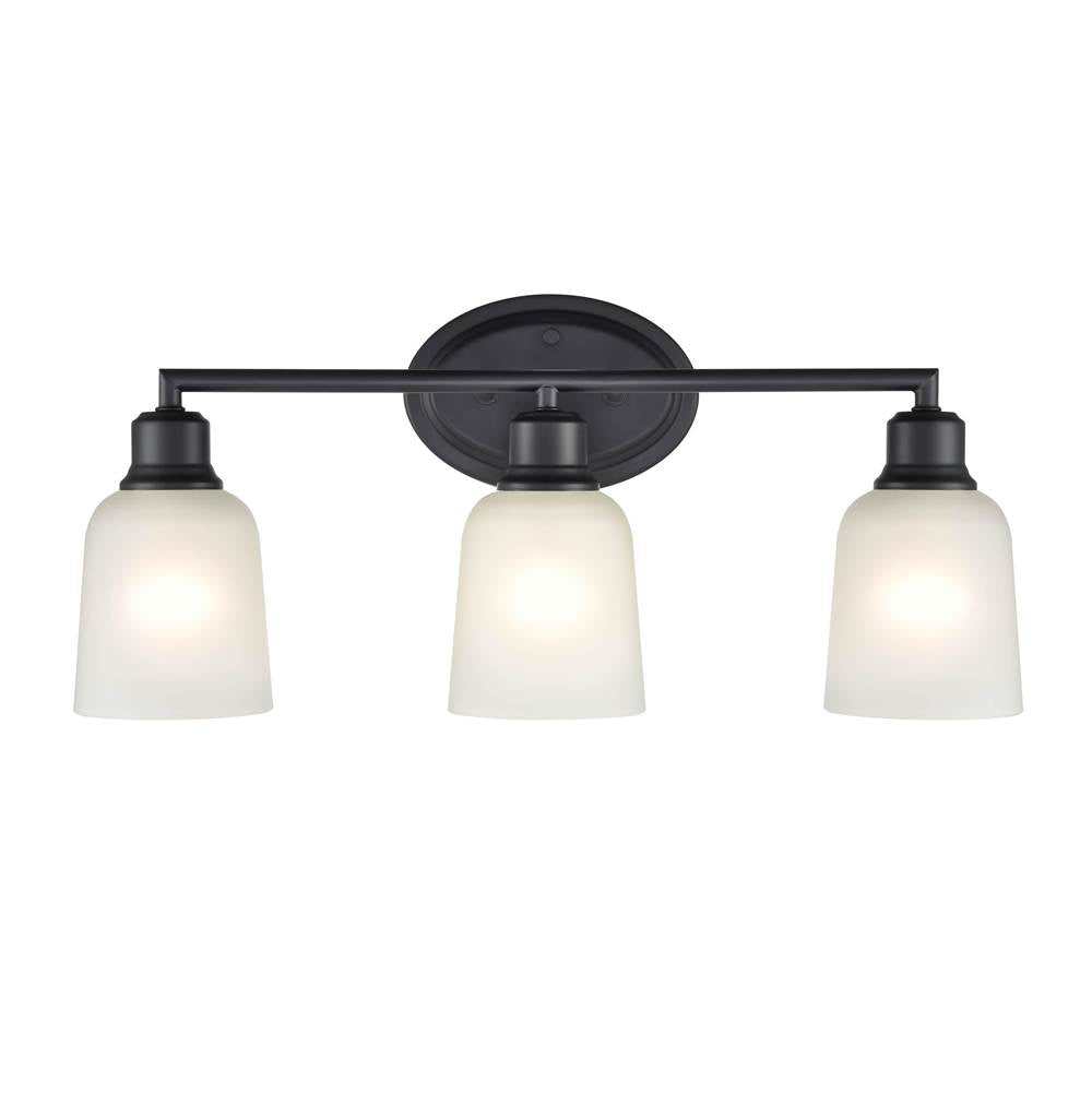 Millennium Lighting 2803-MB Matte Black Vanity Image 3