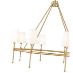 Millennium Lighting 16608-VB Vintage Brass Adorra 40'' Wide 8-light Chandelier - Vintage Brass Image 4