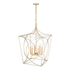 Millennium Lighting 4003-PMG Painted Modern Gold Pendant Light Image 2