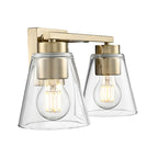Millennium Lighting 64002-MG Modern Gold Strayhan 13'' 2-light Vanity - Modern Gold Image 6