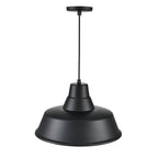 Millennium Lighting RCLWC17-SB Satin Black Cord Hung Classic Warehouse Image 5