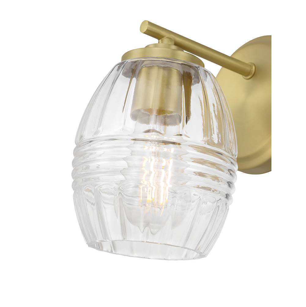 Millennium Lighting 9991-VB Vintage Brass Miravelle 8.75'' High 1-light Wall Sconce Image 5