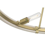 Millennium Lighting 207108-VB Vintage Brass Rovessa 39'' Wide 6-light Chandelier Image 6