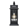 Millennium Lighting 88101-PBK Powder Coated Black Outdoor Wall Sconce Image 1