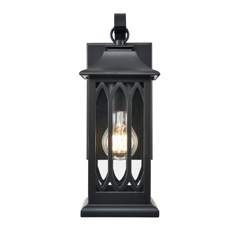 Millennium Lighting 88101-PBK Powder Coated Black Outdoor Wall Sconce Image 1
