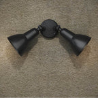 Millennium Lighting 17002-PBK Powder Coated Black Security Flood Lights Image 2