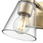 Millennium Lighting 64001-MG Modern Gold Strayhan 6.75'' High 1-light Wall Sconce - Modern Gold Image 4