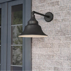 Millennium Lighting 67001-PBK Powder Coated Black Varnel 12.5'' High 1-light Outdoor Wall Sconce Image 4