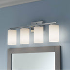 Millennium Lighting 2704WG-CH Chrome Verlana 27.75'' 4-light Vanity - Chrome Image 3