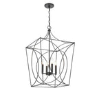 Millennium Lighting 4000-MB Matte Black Pendant Light Image 3