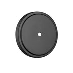 Millennium Lighting 16403-MB Matte Black Adorra 16'' Wide 3-light Semi Flush - Matte Black Image 2