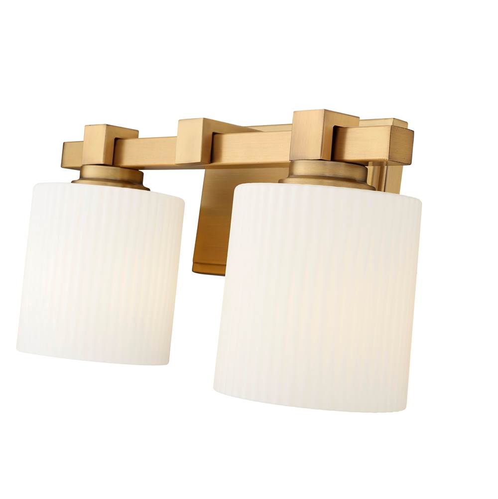 Millennium Lighting 23102-VB Vintage Brass Vanity Image 4