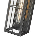 Millennium Lighting 10801-PBK Powder Coated Black Outdoor Wall Sconce Image 3