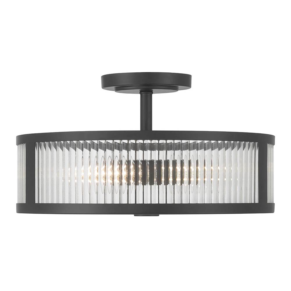 Millennium Lighting Ardezia 15.75'' Wide 3-light Semi-flush Mount