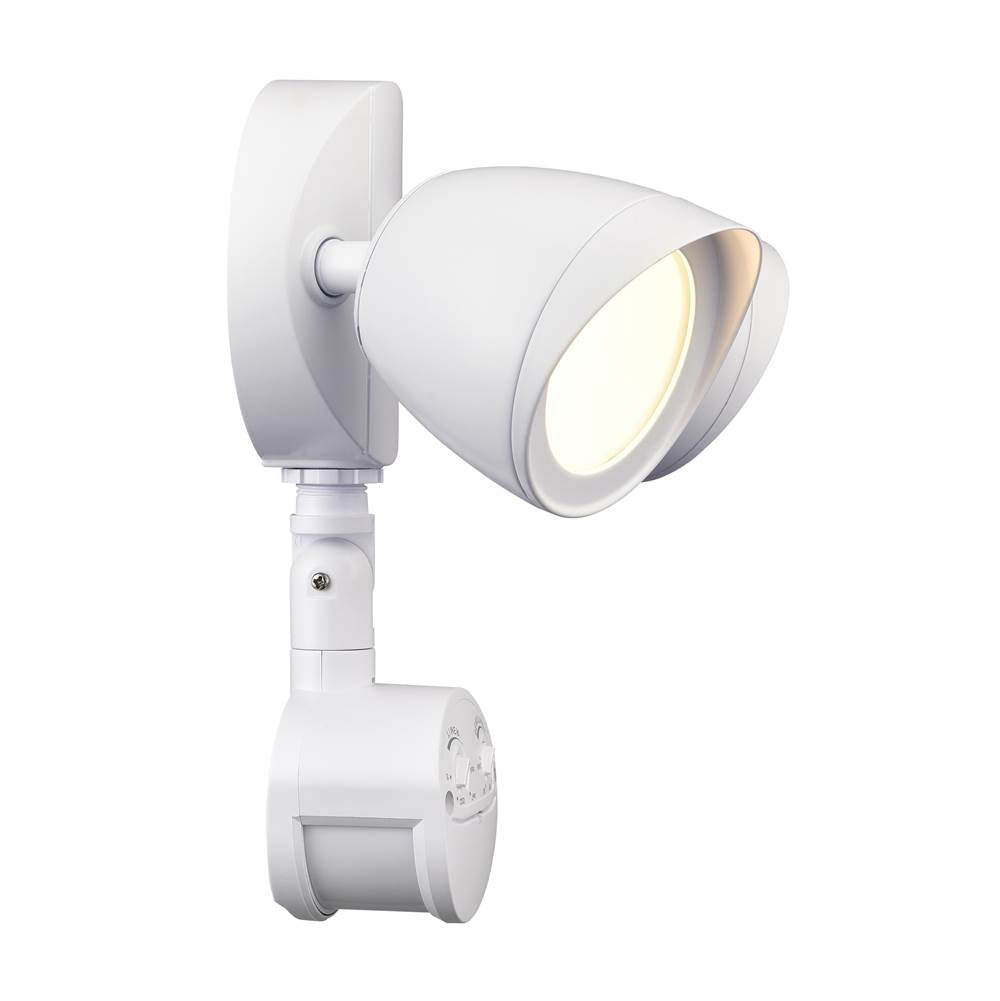Millennium Lighting M-18002-MW Matte White 10.5'' High 2-light Led Outdoor Security Flood Light - Powder Coated Matte White Image 6