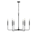 Millennium Lighting 29406-MB Matte Black Chandelier Ceiling Light Image 1