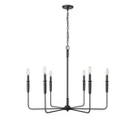 Millennium Lighting 29406-MB Matte Black Chandelier Ceiling Light Image 1