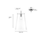 Millennium Lighting 217101-VB Vintage Brass Maccan 11.75'' Wide 1-light Pendant - Vintage Brass Image 3