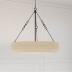 Millennium Lighting 206105-MB Matte Black Tresselle 28'' Wide 5-light Pendant Image 4