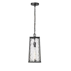 Millennium Lighting 10621-PBK Powder Coated Black Outdoor Hanging Lantern Image 1