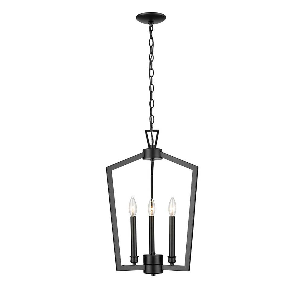 Millennium Lighting 4523-MB Matte Black Pendant Light Image 1