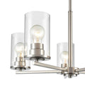 Millennium Lighting 2715-BN Brushed Nickel Chandelier Ceiling Light Image 1
