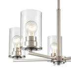 Millennium Lighting 2715-BN Brushed Nickel Chandelier Ceiling Light Image 1