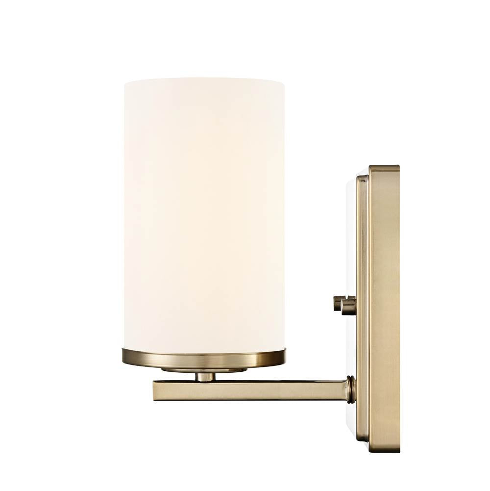 Millennium Lighting 2701WG-MG Modern Gold Verlana 8.75'' High 1-light Wall Sconce - Modern Gold Image 6
