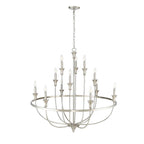 Millennium Lighting 28012-BN Brushed Nickel Chandelier Ceiling Light Image 4