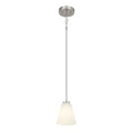 Millennium Lighting 64101WG-BN Brushed Nickel Strayhan 5.75'' Wide 1-light Mini Pendant Image 1