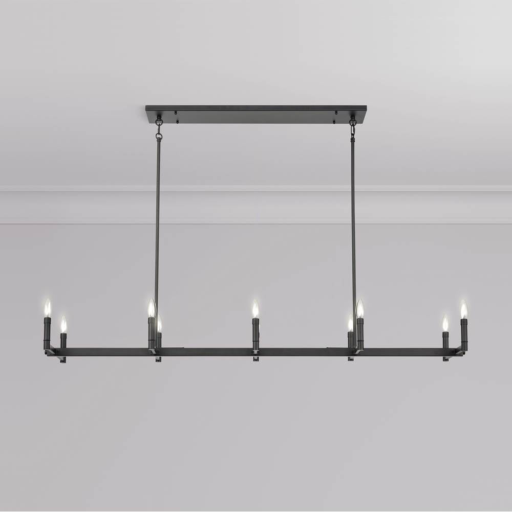 Millennium Lighting 99701-MB Matte Black Chandelier Ceiling Light Image 2