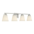 Millennium Lighting 64004WG-BN Brushed Nickel Strayhan 31'' Wide 4-light Vanity Image 1