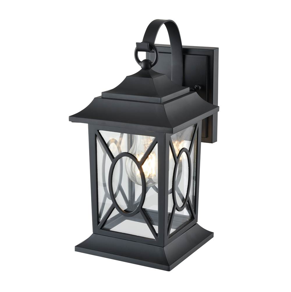 Millennium Lighting 85101-PBK Powder Coated Black Outdoor Wall Sconce Image 5