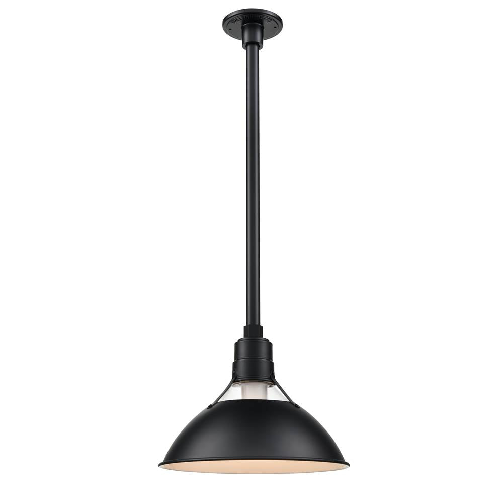 Millennium Lighting RGCS13-SB Satin Black Glass Cone Shade Image 4