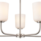 Millennium Lighting 214005-BN Brushed Nickel Laphia 27'' Wide 5-light Chandelier - Brushed Nickel Image 6