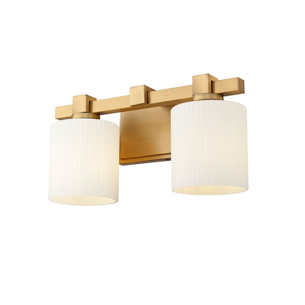 Millennium Lighting 23102-VB Vintage Brass Vanity Image 6