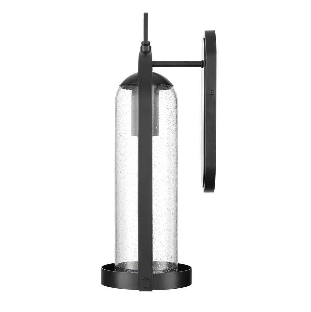 Millennium Lighting 199601-PBK Powder Coated Black Luxio 20'' High 1-light Outdoor Wall Sconce - Powder Coated Black Image 6
