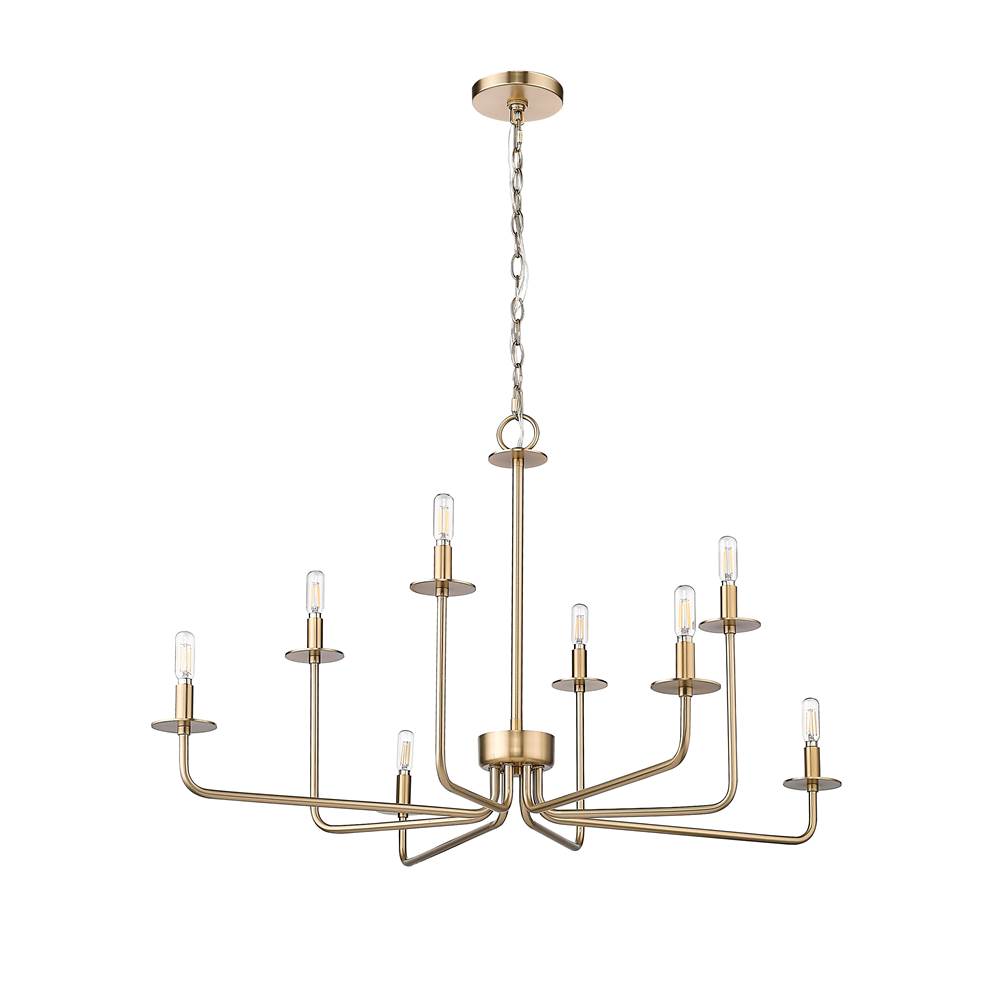 Millennium Lighting 12508-MG Modern Gold Chandelier Ceiling Light Image 6