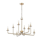 Millennium Lighting 12508-MG Modern Gold Chandelier Ceiling Light Image 6