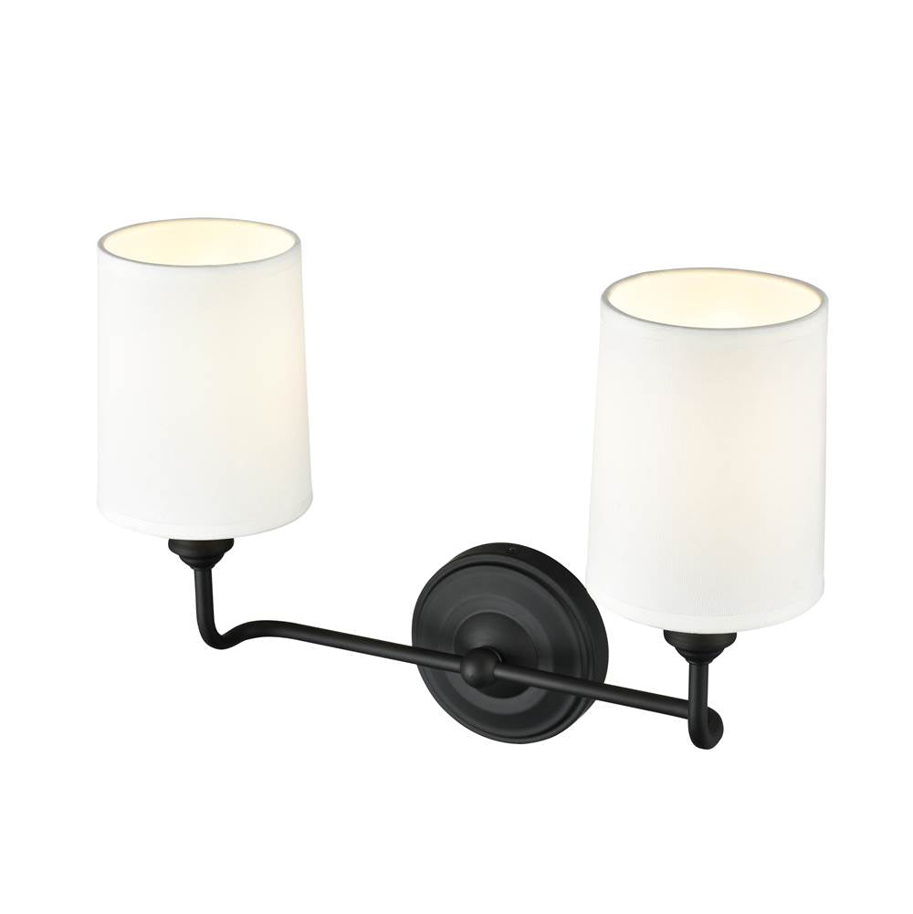 Millennium Lighting 99802-MB Matte Black Vanity Image 5