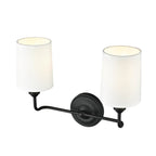 Millennium Lighting 99802-MB Matte Black Vanity Image 5