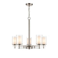 Millennium Lighting 5515-BN Brushed Nickel Chandelier Ceiling Light Image 1
