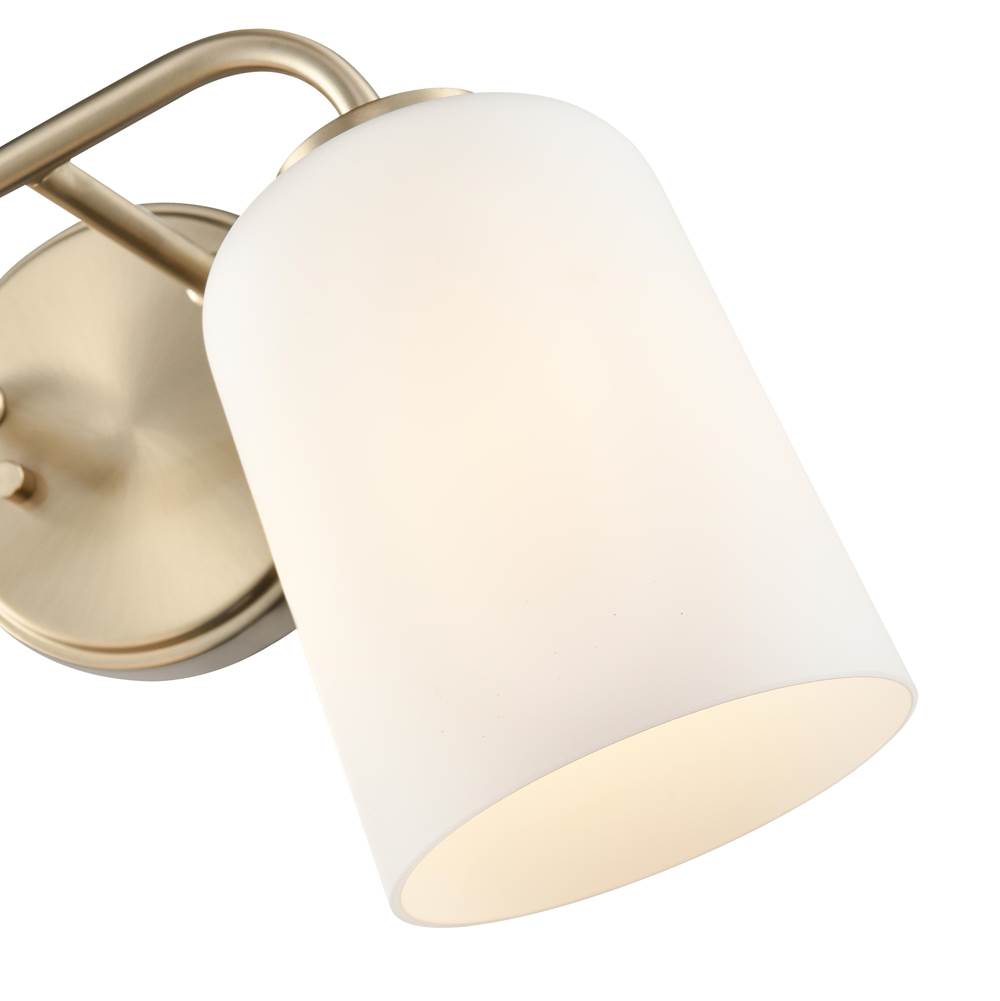 Millennium Lighting 214202-MG Modern Gold Laphia 14'' Wide 2-light Vanity - Modern Gold Image 5