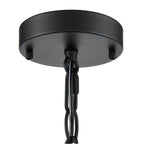 Millennium Lighting 42106-MB Matte Black Arelyn 23'' Wide 6-light Pendant - Matte Black Image 4