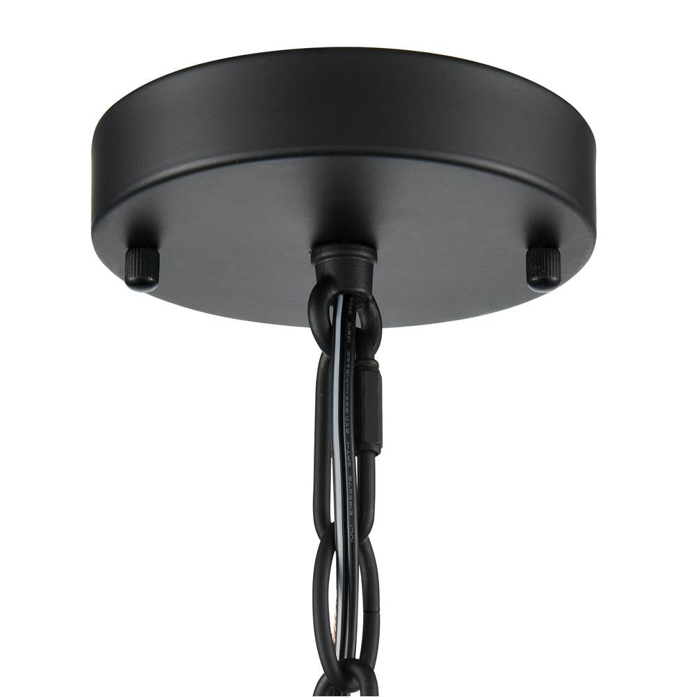 Millennium Lighting 42106-MB Matte Black Arelyn 23'' Wide 6-light Pendant - Matte Black Image 4