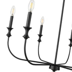 Millennium Lighting 29506-MB Matte Black Chandelier Ceiling Light Image 3