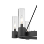Millennium Lighting 9908-MB Matte Black Evandrel 32'' Wide 8-light Chandelier Image 6