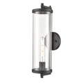 Millennium Lighting 240101-TBK Textured Black Outdoor Wall Sconce Image 1