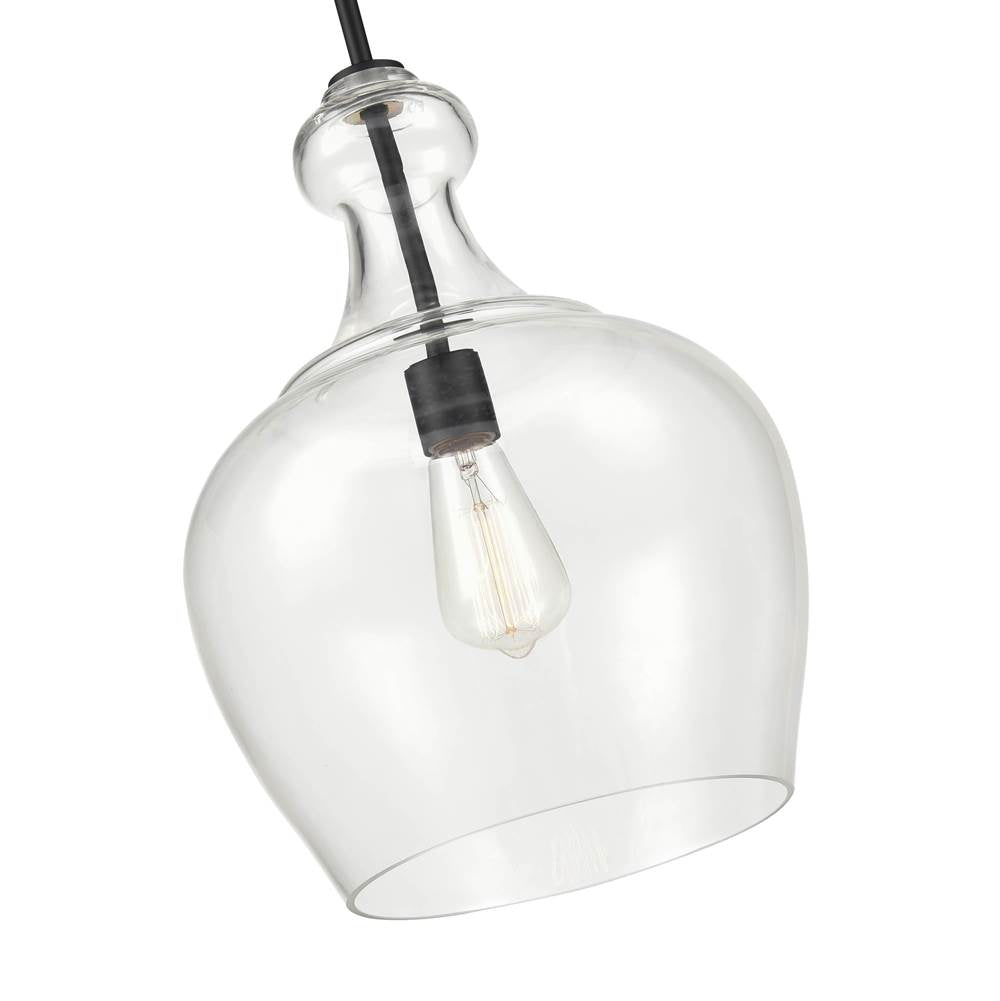 Millennium Lighting 4211-MB Matte Black Pendant Light Image 4