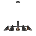 Millennium Lighting 99005-MB Matte Black Chandelier Ceiling Light Image 1